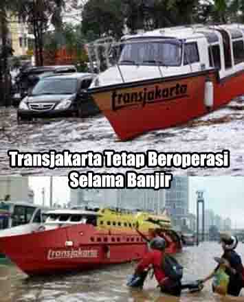 Gambar Lucu Meme Banjir Jakarta 2016  Gambar Aneh Unik Lucu