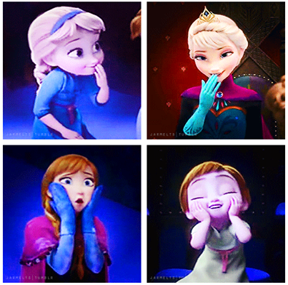 Foto Frozen Asli Elsa dan Anna Cosplay  Gambar Aneh Unik Lucu