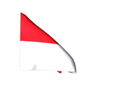 Gambar Bendera Indonesia Bergerak